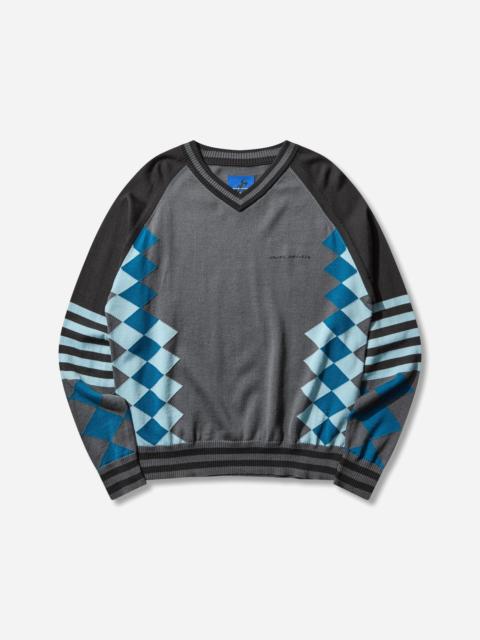 Novalis Laricoid Knit Jumper Anchor Grey / Sky