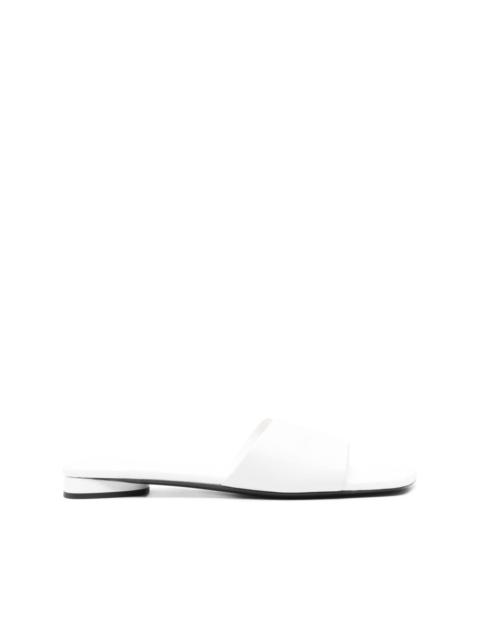 Duty Free leather slides