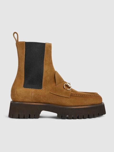 Women's ankle boot with Horsebit