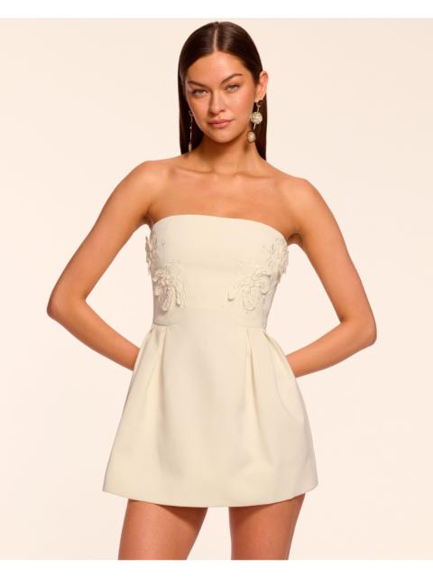 Lily Embellished Strapless Mini Dress
