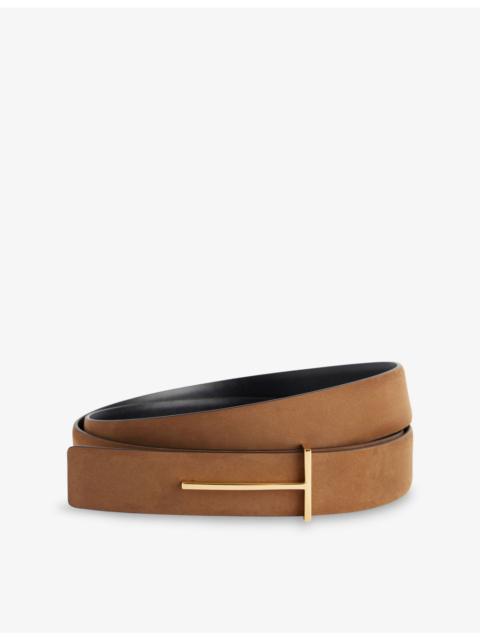 Slim-T Reversible Leather Belt