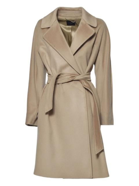 belted lapel coat