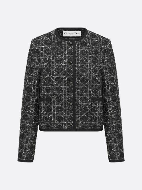 Macrocannage Cropped Jacket