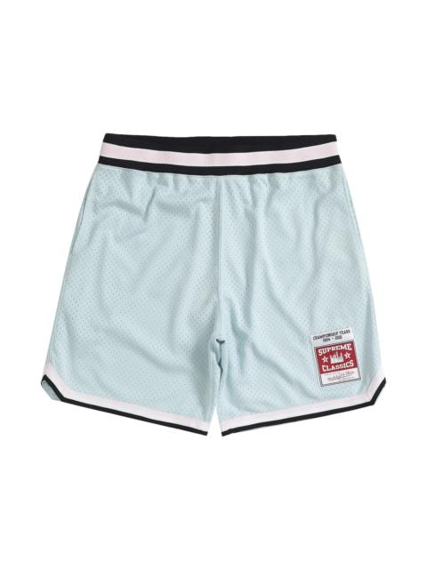 Supreme Mitchell & Ness Basketball Short Light Blue