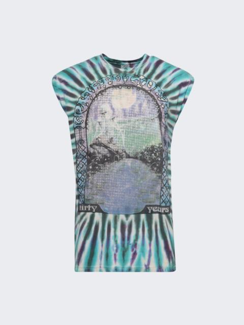 Gratefuldead Vintage Sleeveless Tee Blue Tie Dye