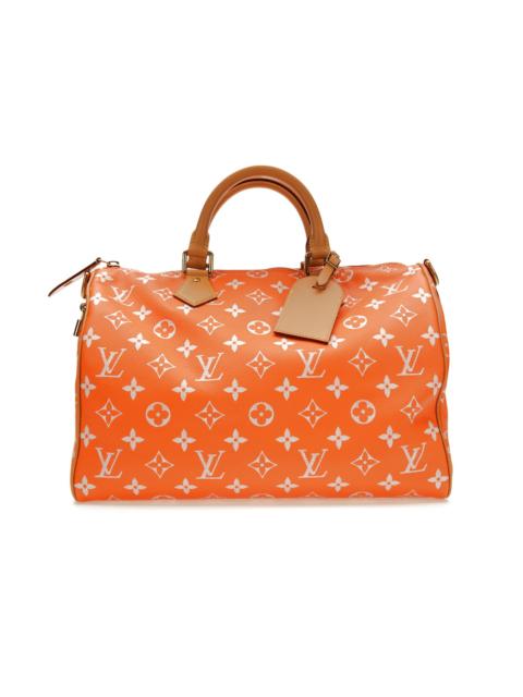 Louis Vuitton VIA Speedy P9 Bandouliere 40 Monogram Leather Orange