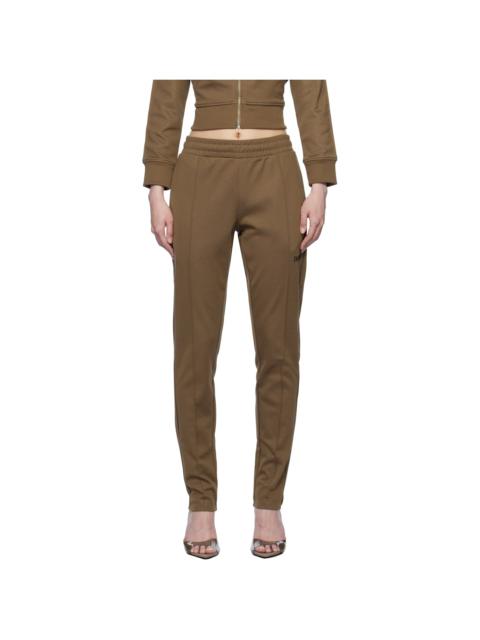 Brown Bonded Logo Lounge Pants