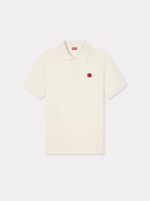 'Boke Flower' slim polo in cotton