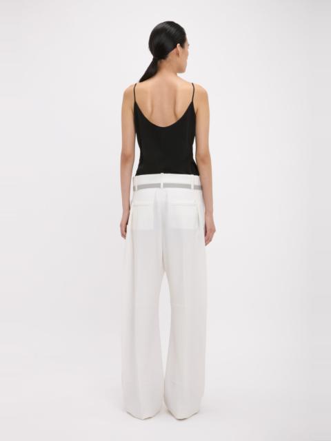 Rouleaux Cami Top In Black