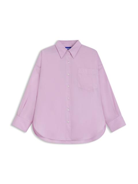 OVERSIZE-FIT BLOUSE IN COTTON POPLIN