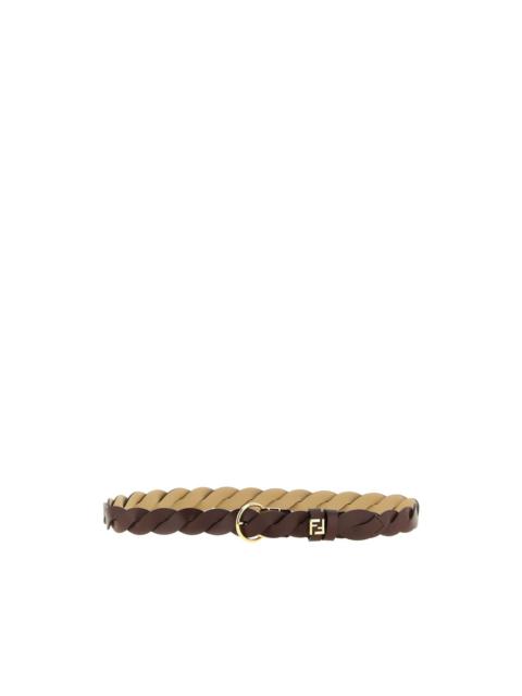 FF reversible braided loop belt