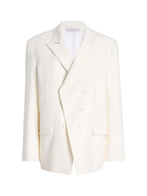 Alfa Crepe Jacket white