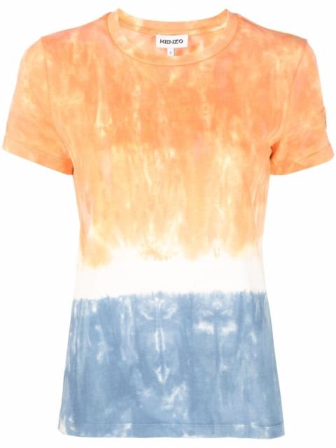 tie-dye short-sleeve T-shirt