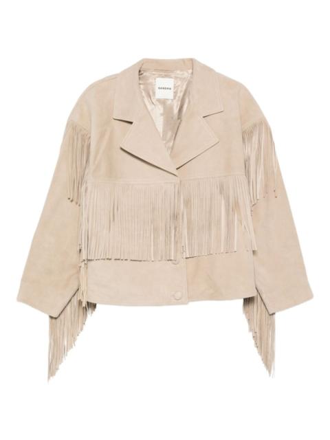 fringed suede jacket
