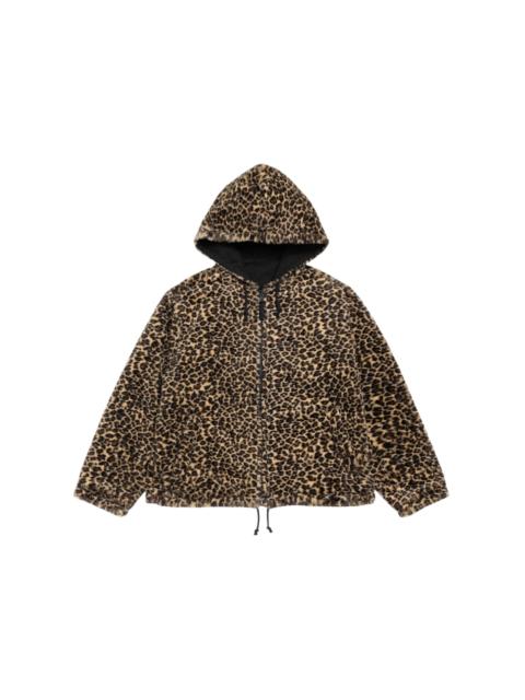 Stussy Reversible Hooded Jacket Leopard