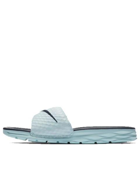 (WMNS) Nike Benassi Solarsoft 'Mint Black' 705475-303
