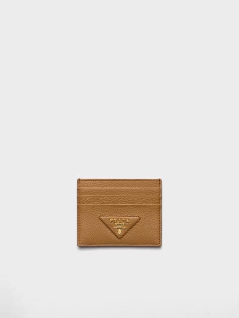 Leather card holder