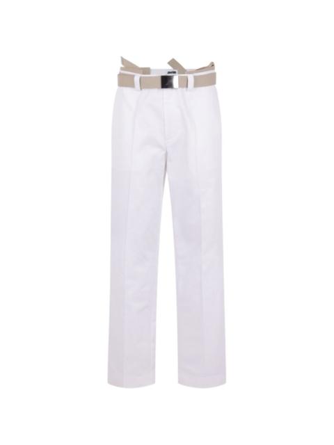 belted trousers