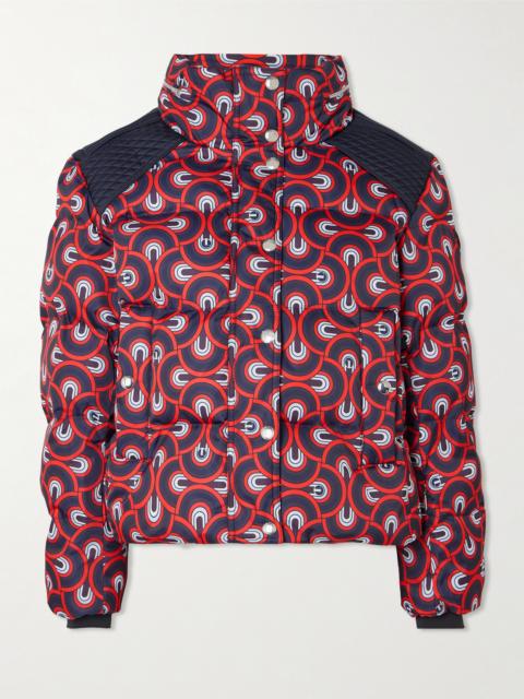 Tatum Pilule Printed Quilted Ski Jacket