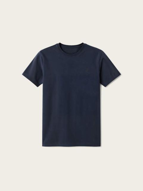 BRACE BRUSHED COTTON CREW NECK T-SHIRT