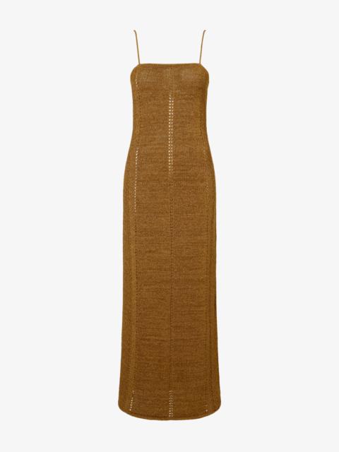 Suki Dress in Viscose Ribbon Knit