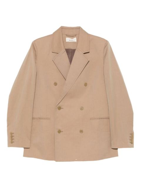 double-breasted blazer