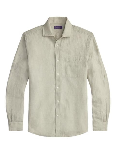 long-sleeve pocket shirt
