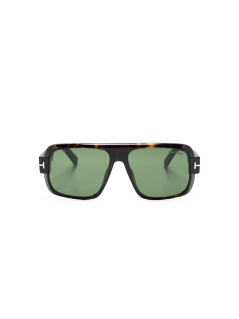 Turner pilot-frame sunglasses