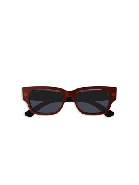 rectangle-frame sunglasses