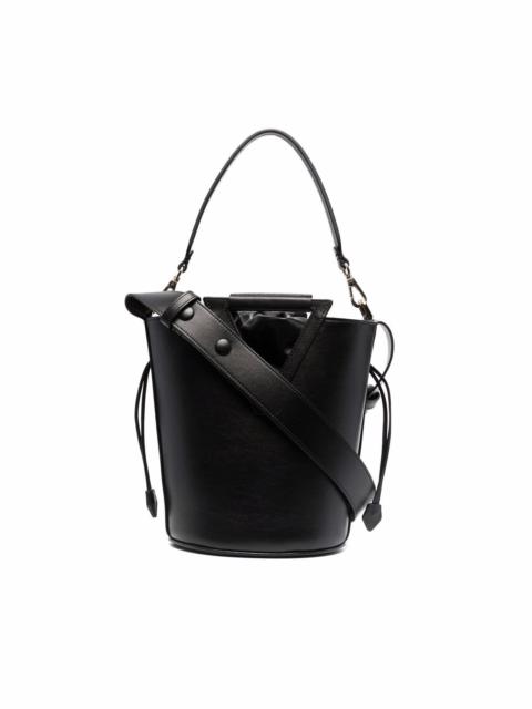 RV leather bucket bag