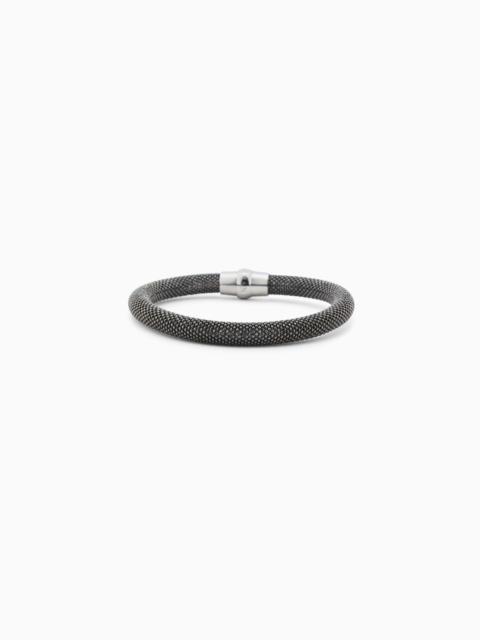 TUBULAR SILVER BRACELET