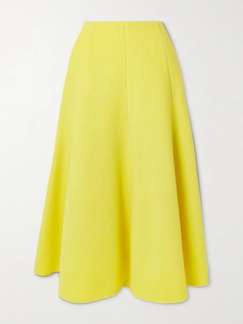 Maureen Recycled-cashmere Midi Skirt
