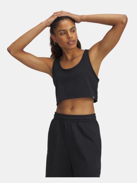 Women's UA Icon Terry Crop Tank