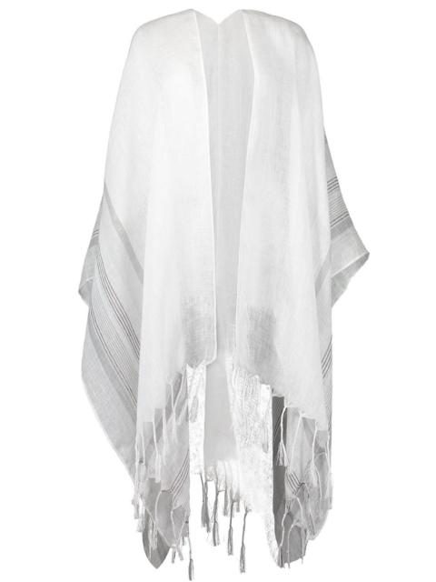 Long Lurex Poncho