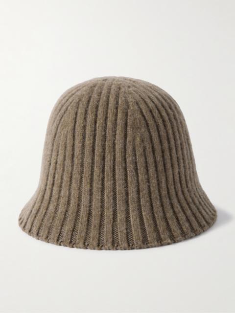 Fobello Ribbed Cashmere And Silk-blend Hat
