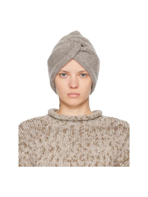 Taupe Knot Turban Headband