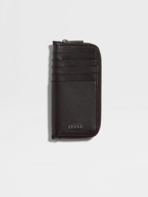 DARK BROWN SECONDSKIN WALLET