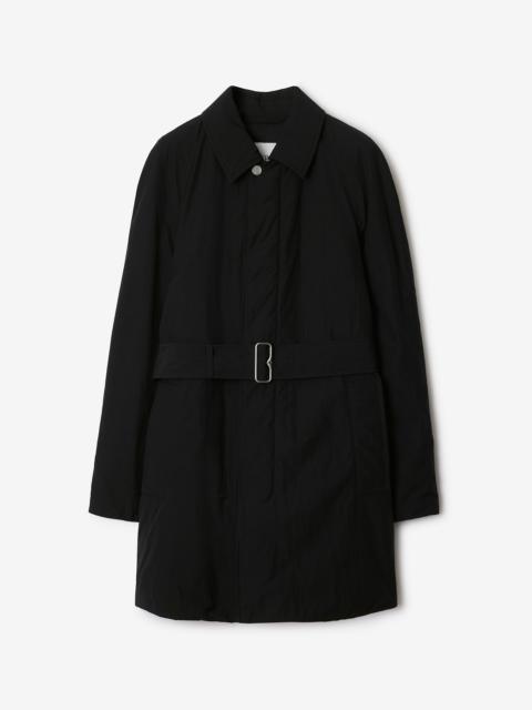 Short Nylon Cotton Padded Car Coat