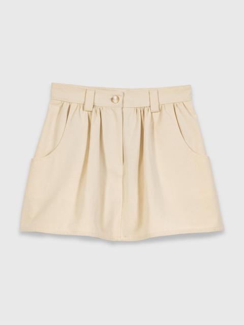 Cotton skort