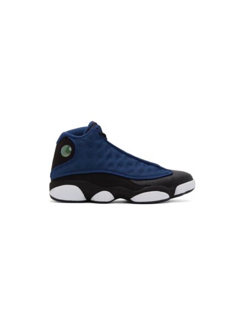 Navy Jordan 13 Retro High-Top Sneakers