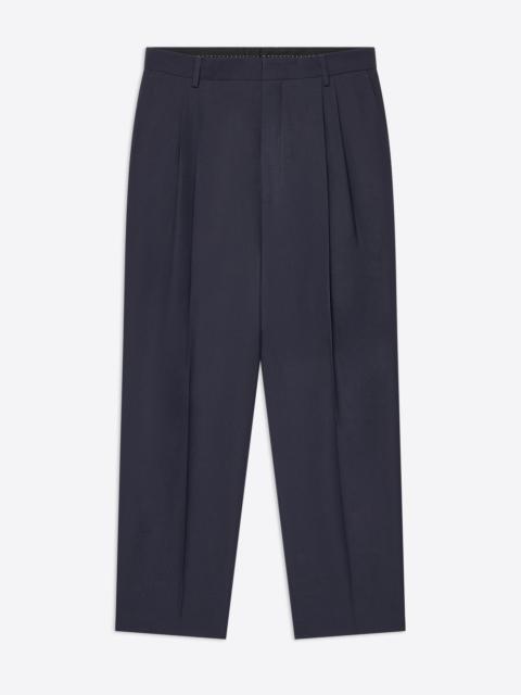 PLEATED WOOL PANTS
