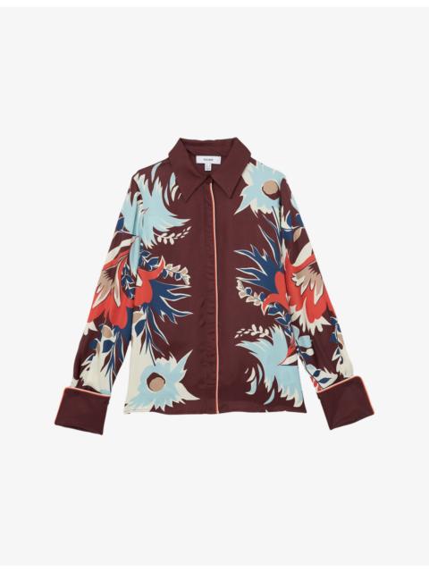Lia Floral-Print Woven Shirt