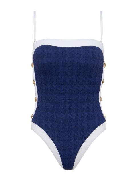 Tory Bandeau One-Piece Swimsuit