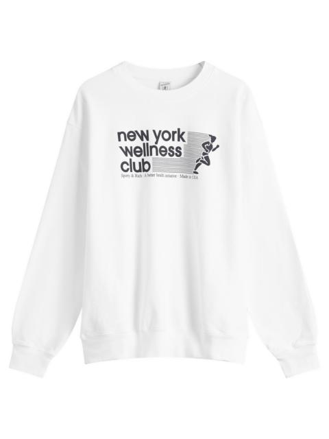 Sporty & Rich USA Wellness Club Crewneck