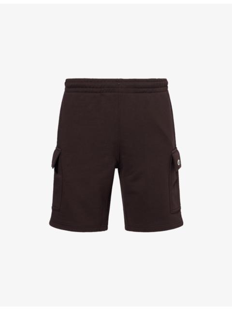 Slubby Flap-Pocket Cotton Sweat Shorts