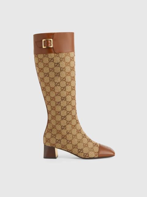 Women's boot with crystals