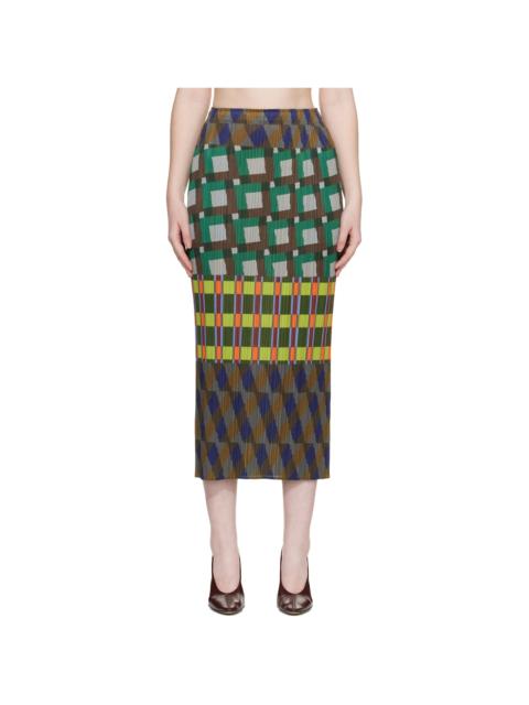 Multicolor Harmony Maxi Skirt