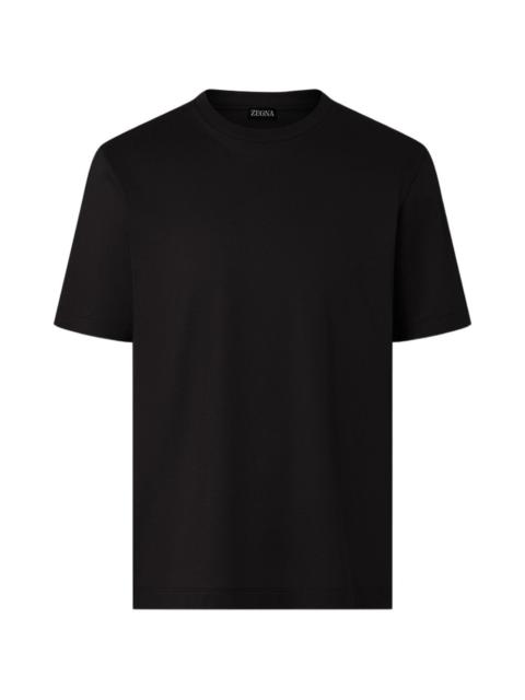 piqué cotton T-shirt