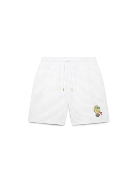 Tennis Mascot Quilted Sweatshorts | Casablanca Paris