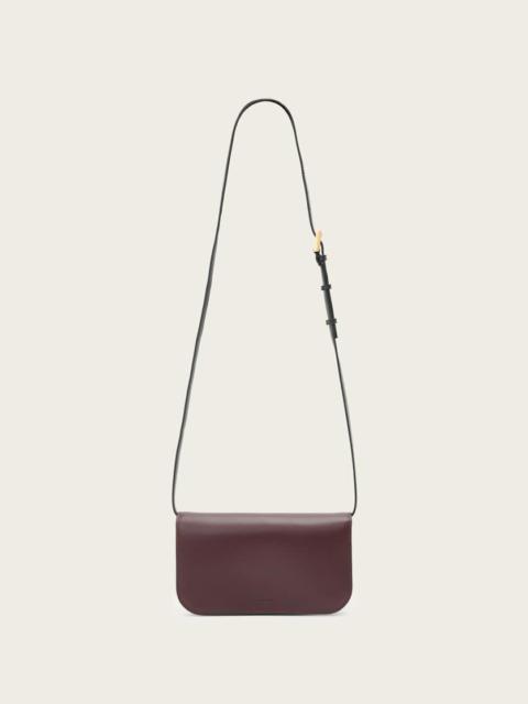MAEVE LEATHER WALLET CROSSBODY